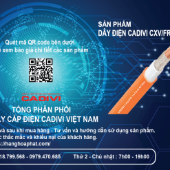 dây điện chống cháy cxv/fr 10-2