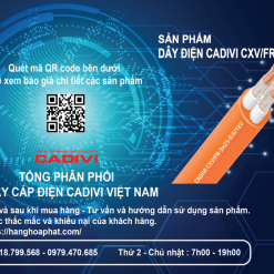 dây điện chống cháy cxv/fr 3x25-2