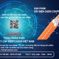 dây điện chống cháy cxv/fr 3x6-2