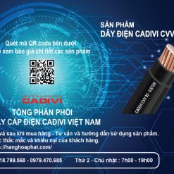 dây điện CADIVI CVV 95-2