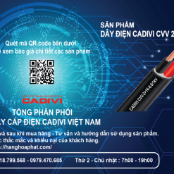 Dây điện CADIVI CVV 2x16-1