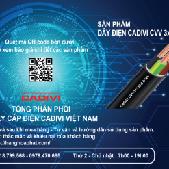 Dây điện CADIVI CVV 3x150-2