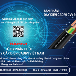 Dây điện CADIVI CVV 3x25-2