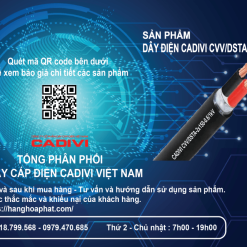 Dây điện CADIVI CVV/DSTA 150-2