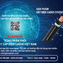 Dây điện CADIVI CVV/DATA 50-2