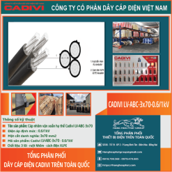 CADIVI LV-ABC 3x70