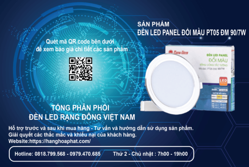 Đèn LED Rạng Đông PT05 ĐM 90/7W B5