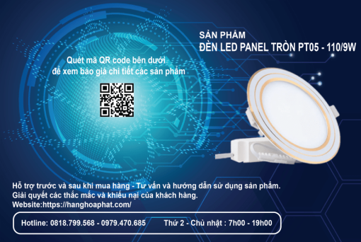 Đèn LED Rạng Đông PT05 110/9W G 2