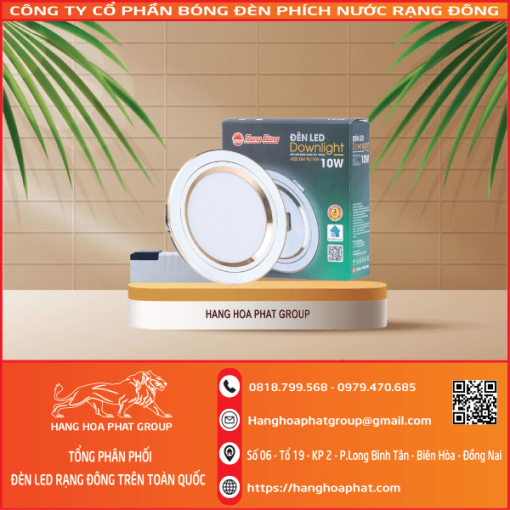 Đèn âm trần downlight AT20 90-10W đổi màu 4