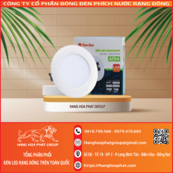 đèn led âm trần rạng đông AT04-90-9w 2