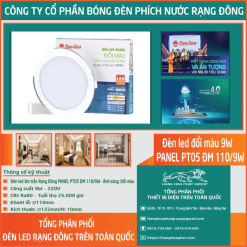 Đèn LED Rạng Đông PT05 ĐM 110/9W B