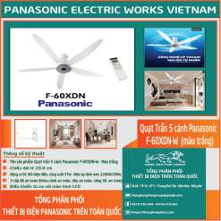 Quạt Trần Panasonic F-60XDN-W