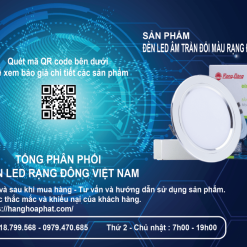 Đèn âm trần downlight AT10 110-12W đổi màu B5