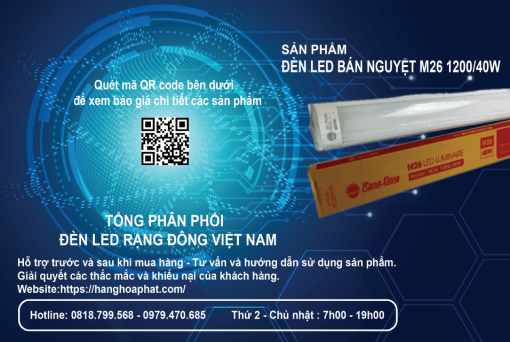 Đèn Bán Nguyệt Rạng Đông M26 1