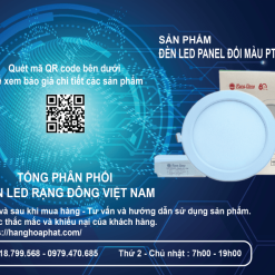 Đèn LED Rạng Đông PT04.V2 ĐM 90/7W 3