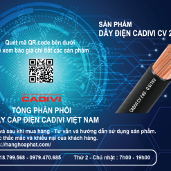 Dây điện Cadivi CV240-2