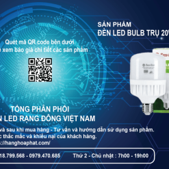 Bóng đèn Rạng Đông BULB Trụ 20W 3