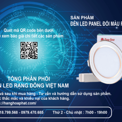 Đèn LED Rạng Đông PT05 ĐM 90/7W G 4