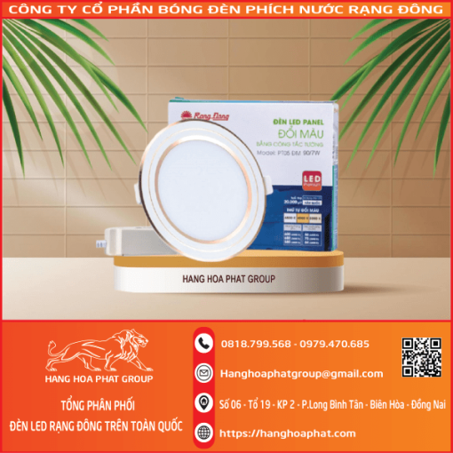 Đèn LED Rạng Đông PT05 ĐM 90/7W G 3