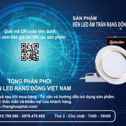 Đèn led âm trần Rạng Đông AT20 90-8w 5