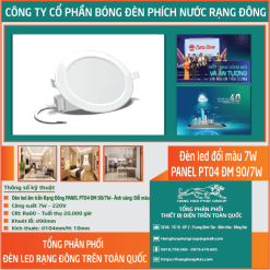 Đèn LED Rạng Đông PT04V2 ĐM 90/7W