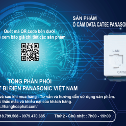 ổ cắm Panasonic Data CAT5E WEV2488SW 2