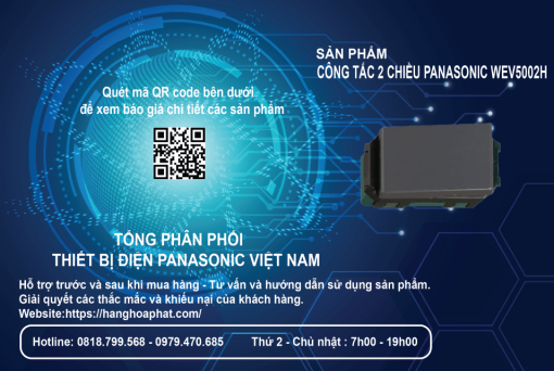 Công tắc 2 chiều Panasonic