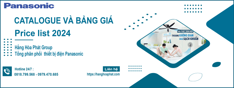 cataloge và bảng giá panasonic 1