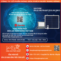 Đèn LED Chiếu Pha NLMT CP03.SL.RAD 300W.V2-2