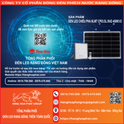 Đèn LED Chiếu Pha NLMT CP03.SL.RAD 400W.V2-2