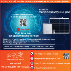 Đèn LED Chiếu Pha NLMT CP03.SL.RAD 500W.V2-2