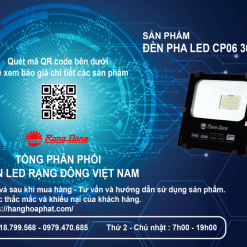 Đèn Pha LED CP06 30W Rạng Đông-1