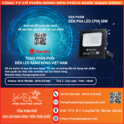 Đèn Pha LED CP06 50W Rạng Đông-1