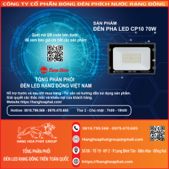 Đèn Pha LED CP10 70W Rạng Đông-2